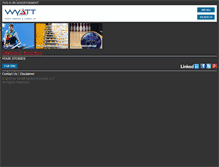 Tablet Screenshot of m.wyattfirm.com